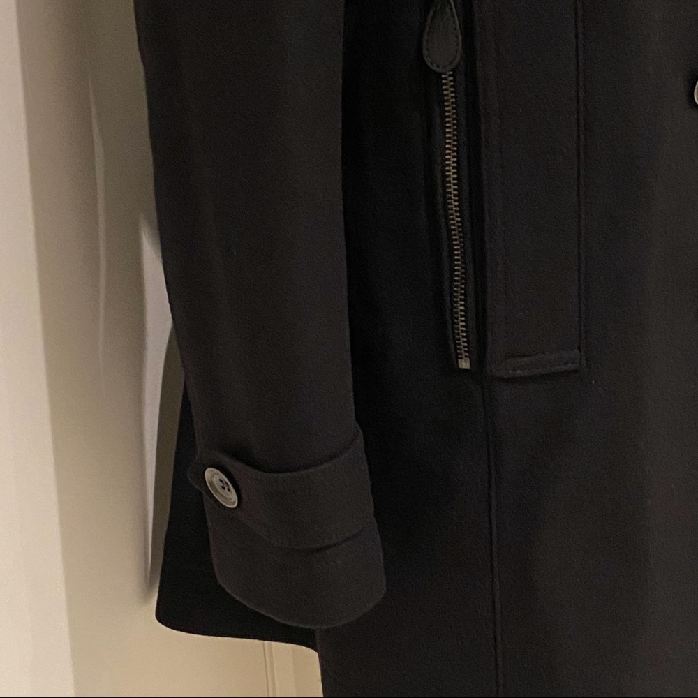 BURBERRY DAYLESMOORE WOOL BLEND COAT - Picture 5 of 13